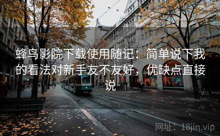 蜂鸟影院下载使用随记：简单说下我的看法对新手友不友好，优缺点直接说